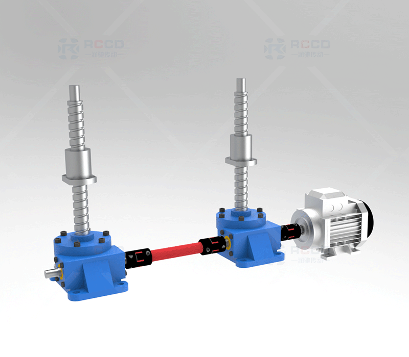 JWB螺母移动-两台联动