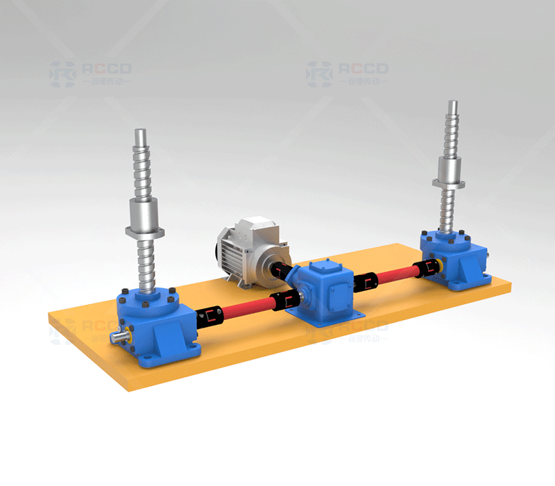 JWB螺母移动-两台联动