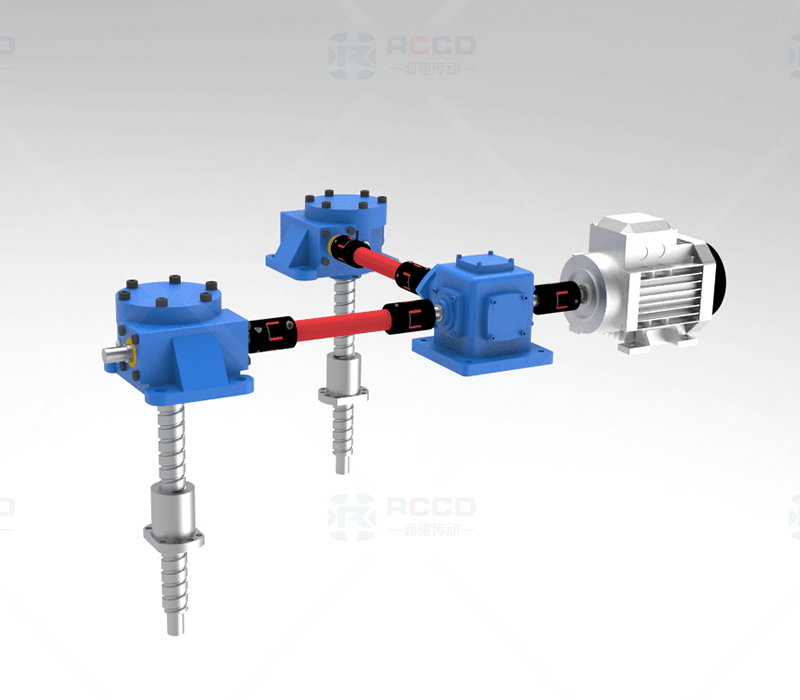 JWB螺母移动-两台联动