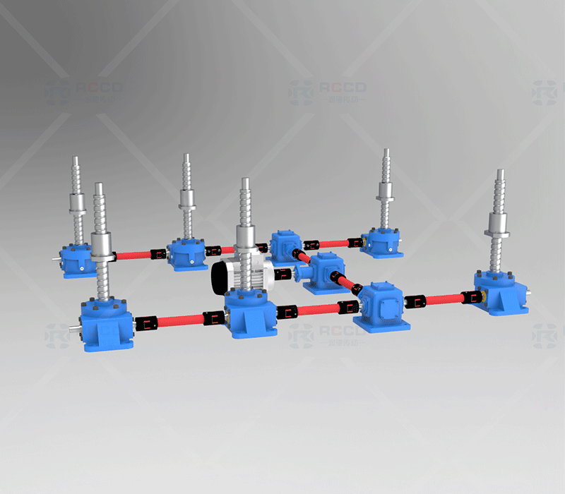 JWB螺母移动-六台联动