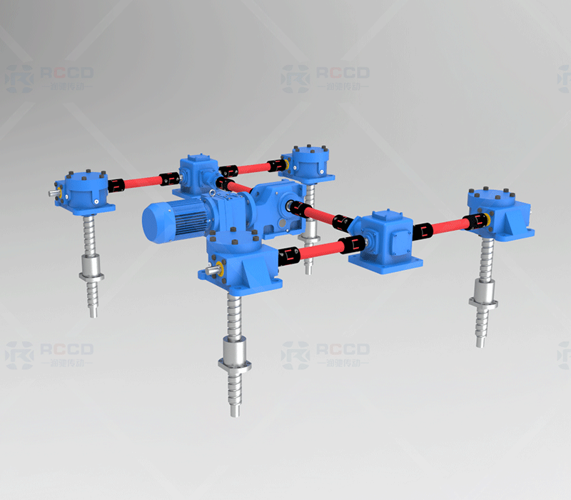 JWB螺母移动-四台联动