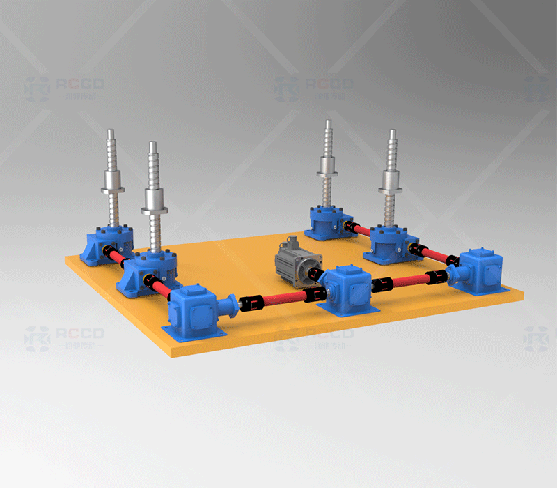 JWB螺母移动-四台联动