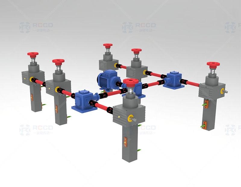 SGB丝杠移动-六台联动